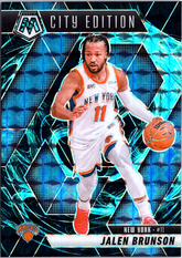 Jalen Brunson Panini Mosaic - Genesis Mosaic 284 NM