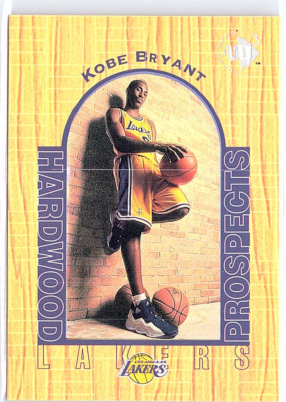 1996-97 Upper Deck UD3 #19 Kobe Bryant Hardwood Prospects