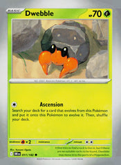 Dwebble DRI 011/182 NM