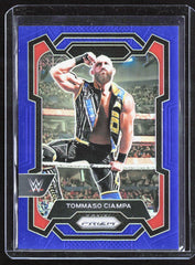 2024 Panini Prizm WWE - Blue Prizms Tommaso Ciampa 125 /199 Wrestling