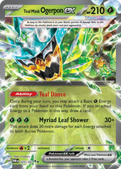 Teal Mask Ogerpon ex TWM Holo NM