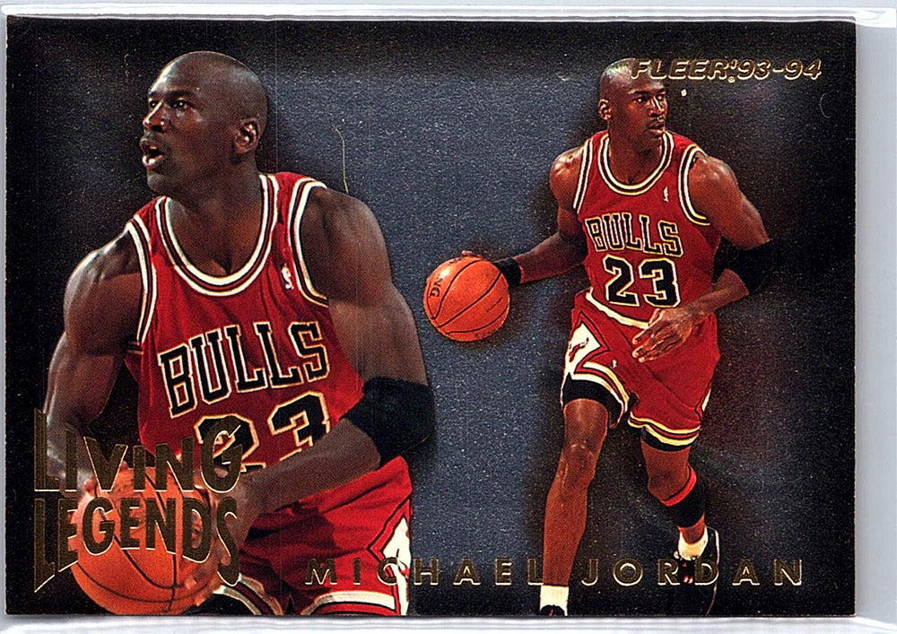 1993-94 Fleer #4 Michael Jordan Living Legends