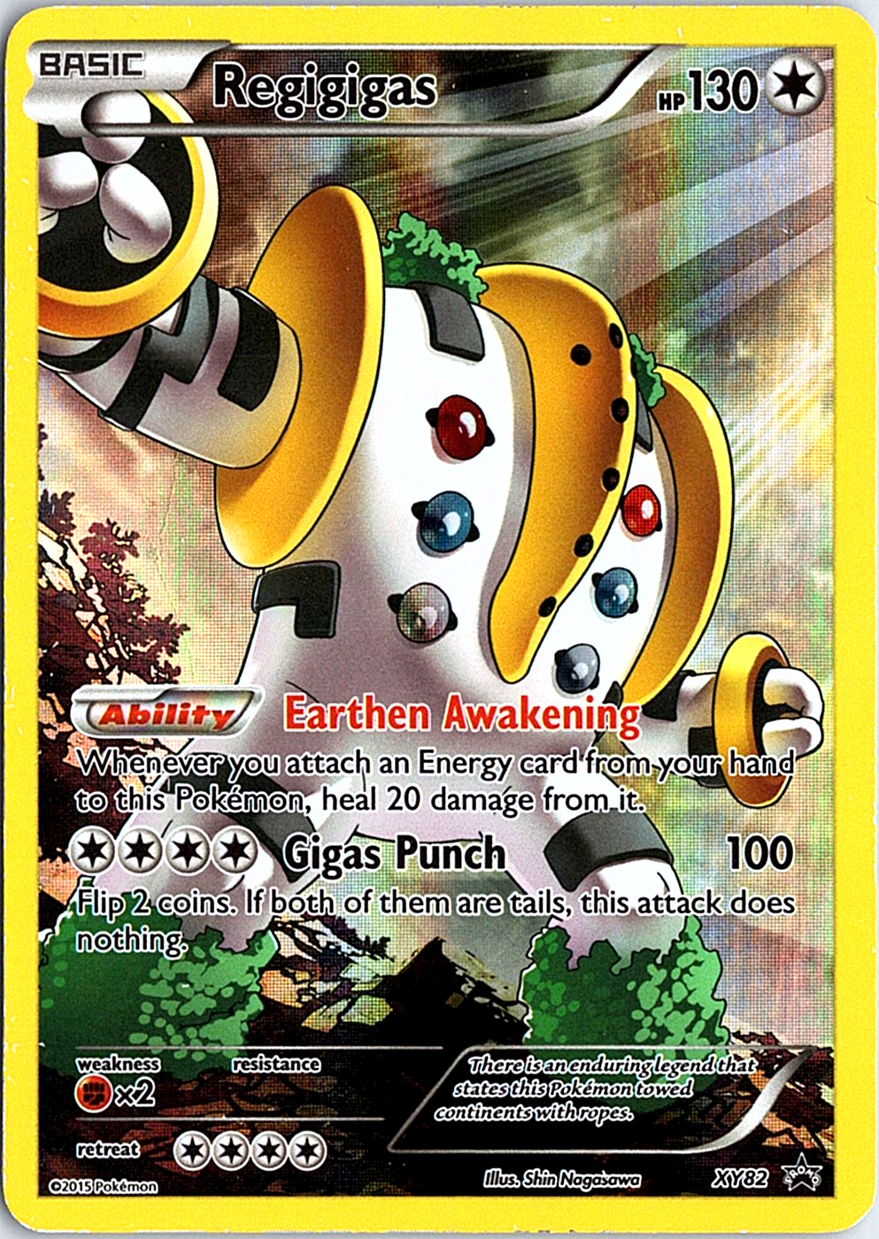 Regigigas (Full Art Promo) Promo XY Promos XY82 NM