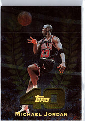 1997-98 Topps Chrome #T40-5 Michael Jordan Topps 40