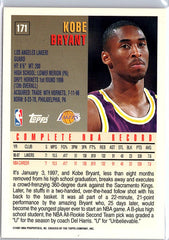 1997-98 Topps #171 Kobe Bryant
