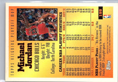 1993-94 Topps #199 Michael Jordan Gold