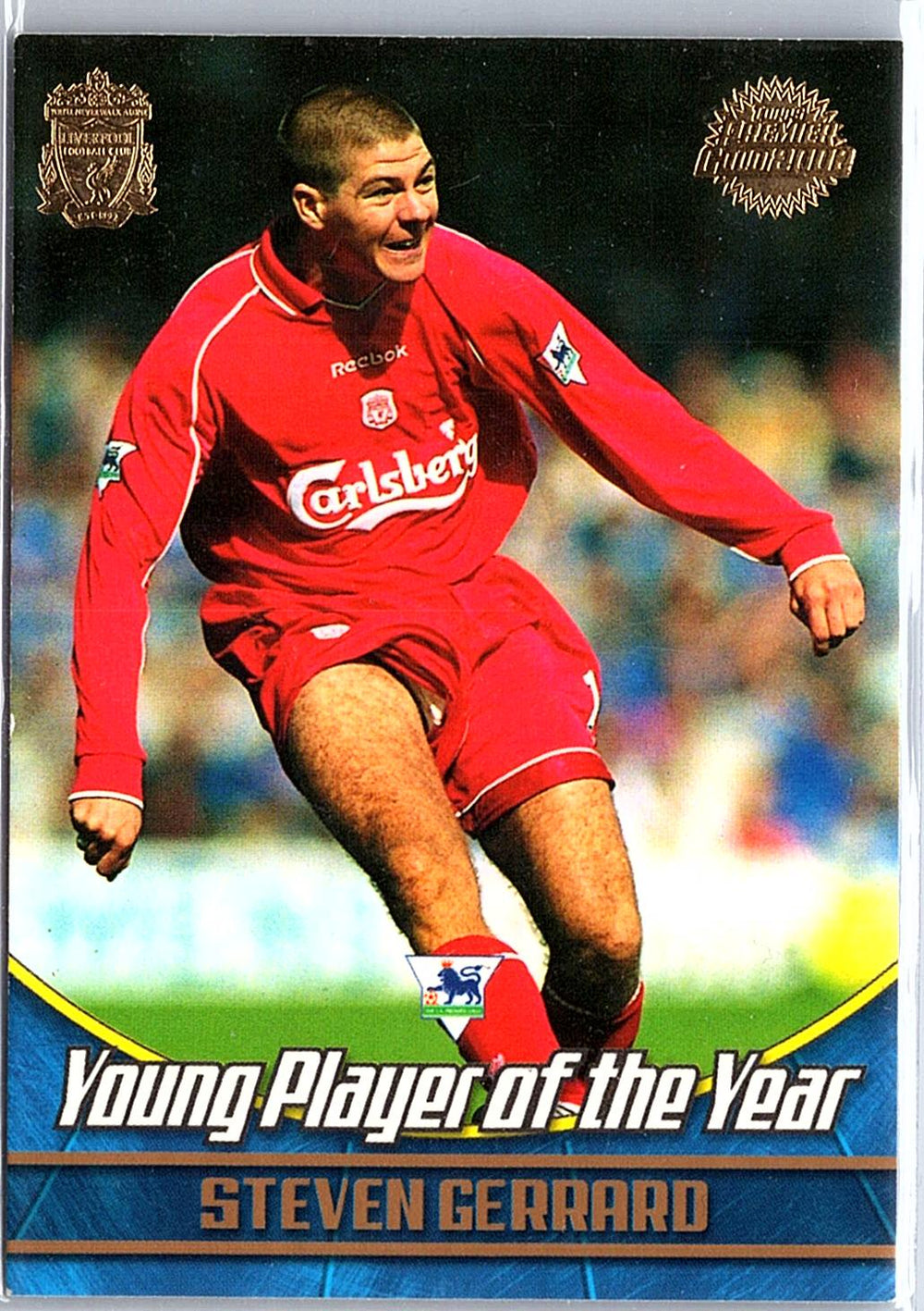 2001-02 Topps Premier Gold 2002 #L1 Steven Gerrard