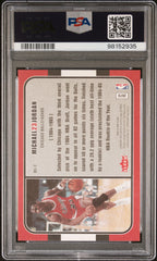 2006 Fleer Michael Jordan'S Greatest Moments #MJ-2 Michael Jordan PSA 8