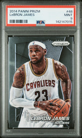 2014 Panini Prizm #48 Lebron James PSA 9