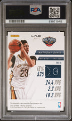 2015 Panini Prestige Preeminent Ink #PI-AD Anthony Davis Preeminent Ink PSA 9