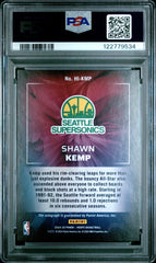 2024 Panini NBA Hoops Ink #HIKMP Shawn Kemp PSA 9