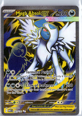 Mega Absol EX 161/132 NM Full Art Mega Evolution Pokemon TCG English NM