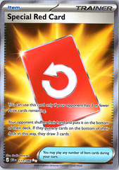 Special Red Card Ultra Rare ME04: Chaos Rising 113/086 NM