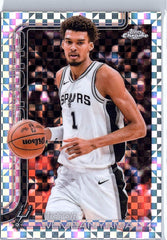 2025-26 Topps Chrome #221 Victor Wembanyama X-Fractor