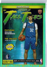 2025-26 Topps Chrome #TT-16 Cooper Flagg Tall Tales Aqua Refractor #/199
