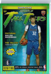 2025-26 Topps Chrome #TT-16 Cooper Flagg Tall Tales Aqua Refractor #/199
