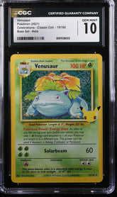 2021 Celebrations - Classic Coll. #15/102 Venusaur CGC 10