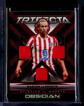 Marcos Llorente Panini Obsidian - Trifecta Material /149 TM-MCL NM