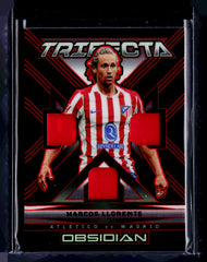 Marcos Llorente Panini Obsidian - Trifecta Material /149 TM-MCL NM