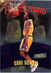 1997-98 Stadium Club #HS9 Kobe Bryant Hoop Screams