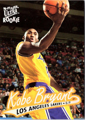 1996-97 Ultra #52 Kobe Bryant Rookie