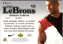 2006-07 Upper Deck #LBJ-1 LeBron James The LeBrons Hot Pack