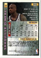 1995-96 Finest #32 Shaquille O'Neal