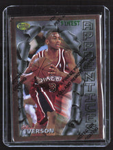 1996-97 Finest Allen Iverson 69 Basketball Philadelphia 76ers