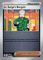 Lt. Surge's Bargain MEG 120/132 Reverse Holo NM