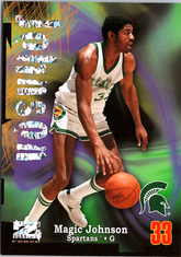 2012-13 Fleer Retro - 97-98 Z-Force Super Rave Magic Johnson Z-20 /50