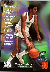 2012-13 Fleer Retro - 97-98 Z-Force Super Rave Magic Johnson Z-20 /50