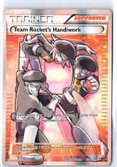 Team Rocket's Handiwork (Full Art) Ultra Rare XY - Fates Collide 124/124 NM