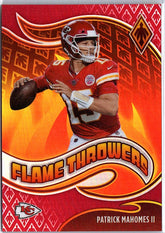 2021 Panini Phoenix #FT-11 Patrick Mahomes II Flame Throwers /199