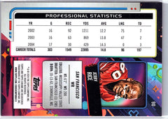 2024 Topps Chrome Cosmic #90 Jerry Rice Orange Galactic Refractors #/25