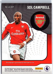 2022-23 Panini Revolution Premier League #LA-SCP Sol Campbell Legendaryhs
