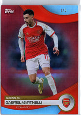 2023-24 Topps Arsenal Team Set #20 Gabriel Martinelli /5