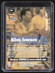 1997-98 SkyBox Premium Allen Iverson 100 Basketball Philadelphia 76ers (Back)