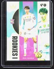 Victor Valdepenas 2025-26 Panini Pitch Kings Rookie Rookies I #1 Real Madrid