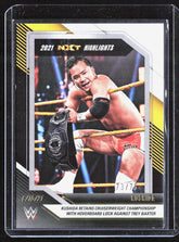 2022 Panini NXT 2.0 WWE - 2021 NXT Highlights Black and Gold Kushida 21 /75