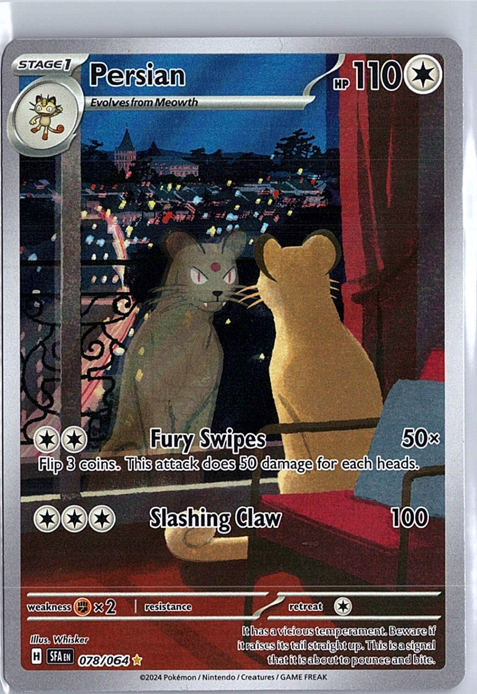 Persian Illustration Rare SV: Shrouded Fable 078/064 NM