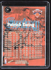 1997-98 SkyBox Premium Patrick Ewing 37 Basketball New York Knicks