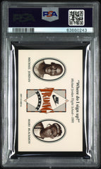 1991 Nike Michael Jordan/Spike Lee #6 M.J. Flight School M.Jordan/S.Lee PSA 9