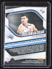 2024-25 Panini Prizm Black - Snakeskin Prizms Tristan da Silva 87 Orlando Magic