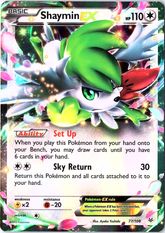 Shaymin EX Ultra Rare XY - Roaring Skies 77/108 NM