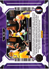 LeBron James Panini Contenders - Suite Shots 20 NM (Back)