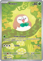 Rowlet Illustration Rare ME03: Perfect Order 090/088 NM