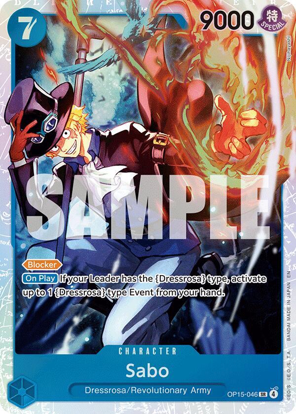 Sabo SR Adventure on Kami's Island OP15-046 NM