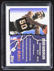 1995-96 Topps - Spark Plugs David Robinson SP6 Basketball San Antonio Spurs