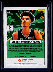 Victor Wembanyama Donruss EuroLeague - Net Marvels 21 NM