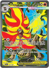 Mega Pyroar ex Ultra Rare ME04: Chaos Rising 099/086 NM